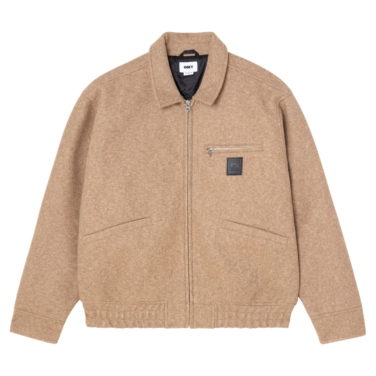 Giacca Obey Ledger Blouson Jacket - Latte