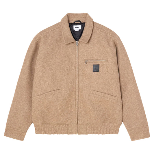 Giacca Obey Ledger Blouson Jacket - Latte