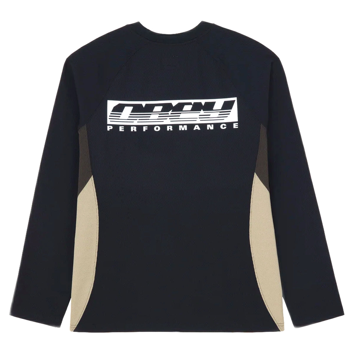 Long Sleeve Obey Delta Knit LS - Black Multi