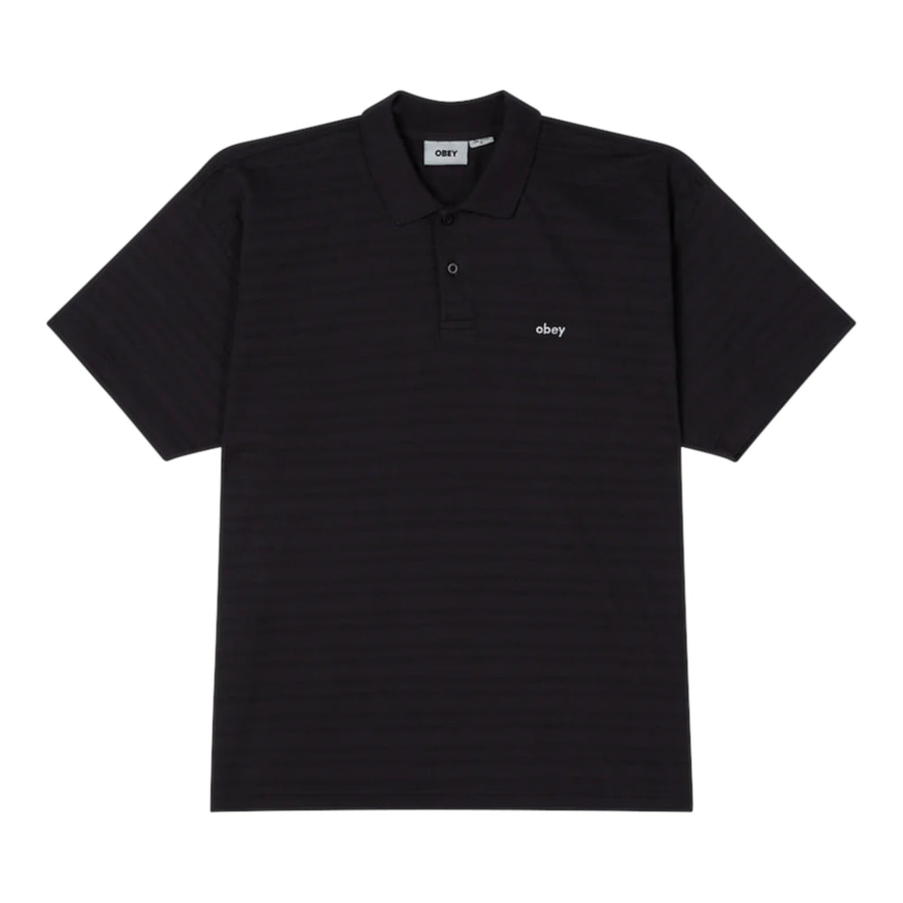 Polo Obey Nash Bigwig Polo SS -Digital Black Francis Concept