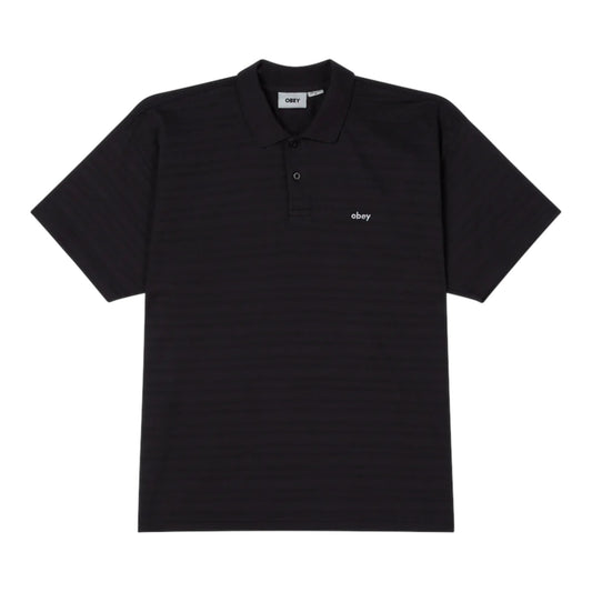 Polo Obey Nash Bigwig Polo SS -Digital Black Francis Concept