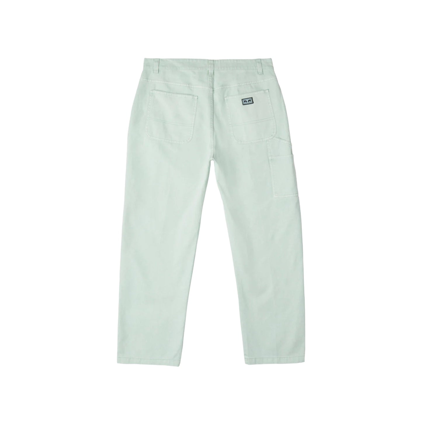 Pantalone Uomo Obey Hardwork Pigmaent Carpenter Pant - Verde Francis Concept