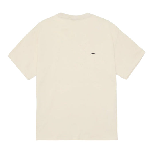 T-Shirt Obey Target Icon Tee - Cream Francis Concept