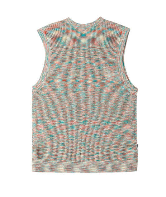 Gilet Uomo in Maglia Obey Clynton Sweater Vest - Multi Francis Concept