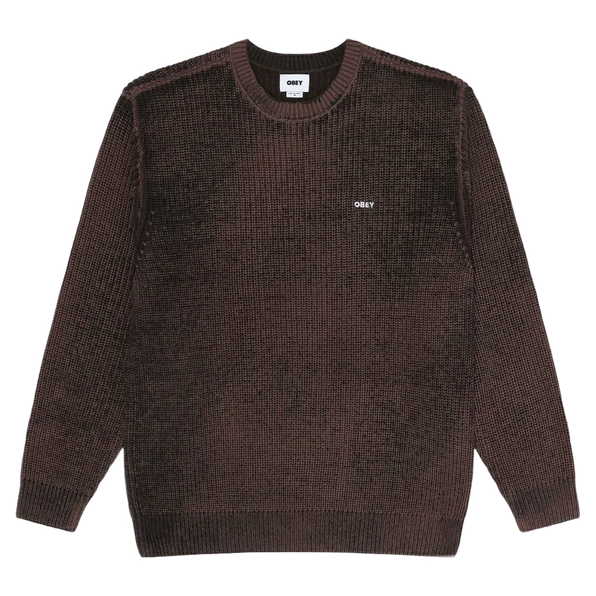Maglione Obey Spray Effect Sweater - Morel Multi