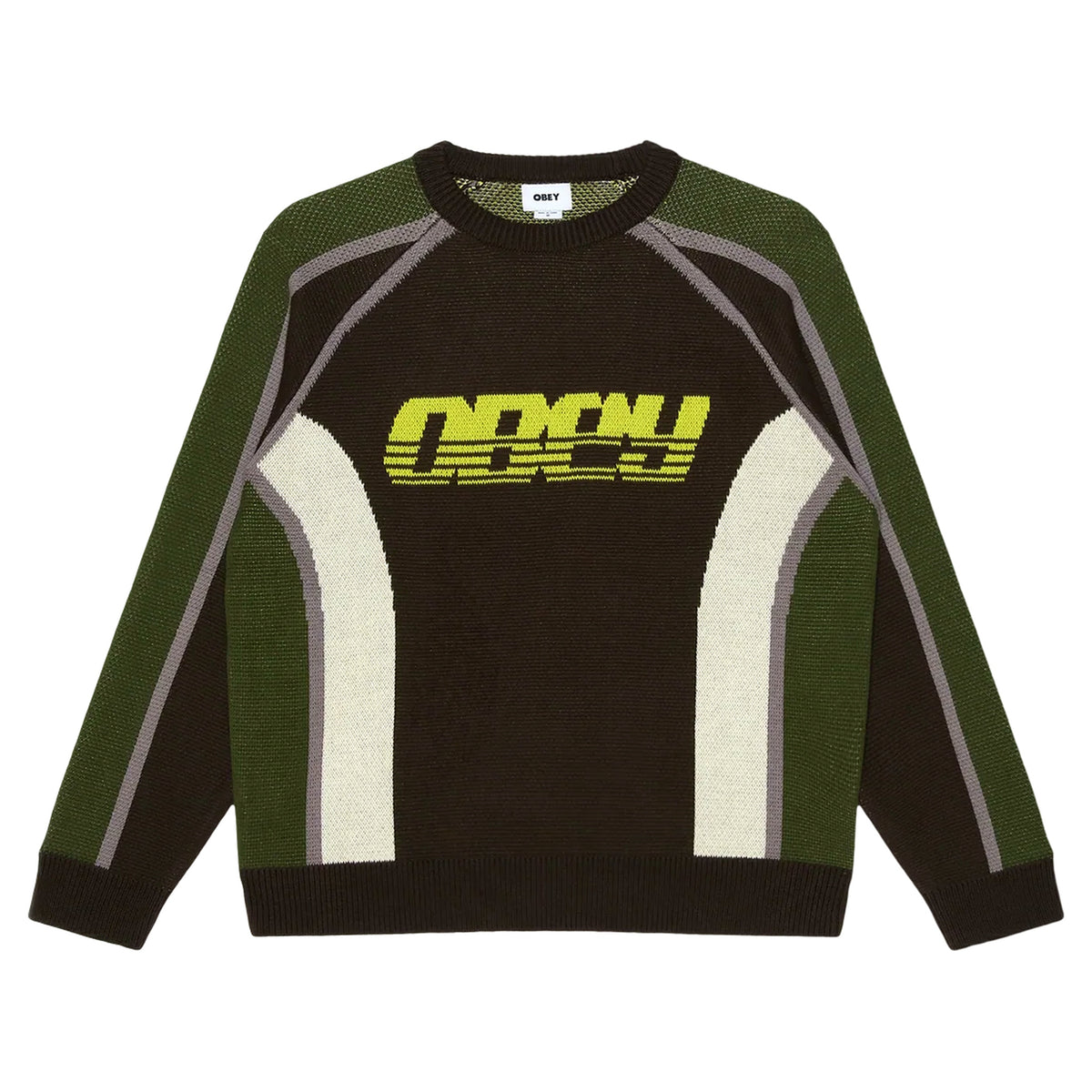 Maglione Obey Estadio Sweater - Brown Multi