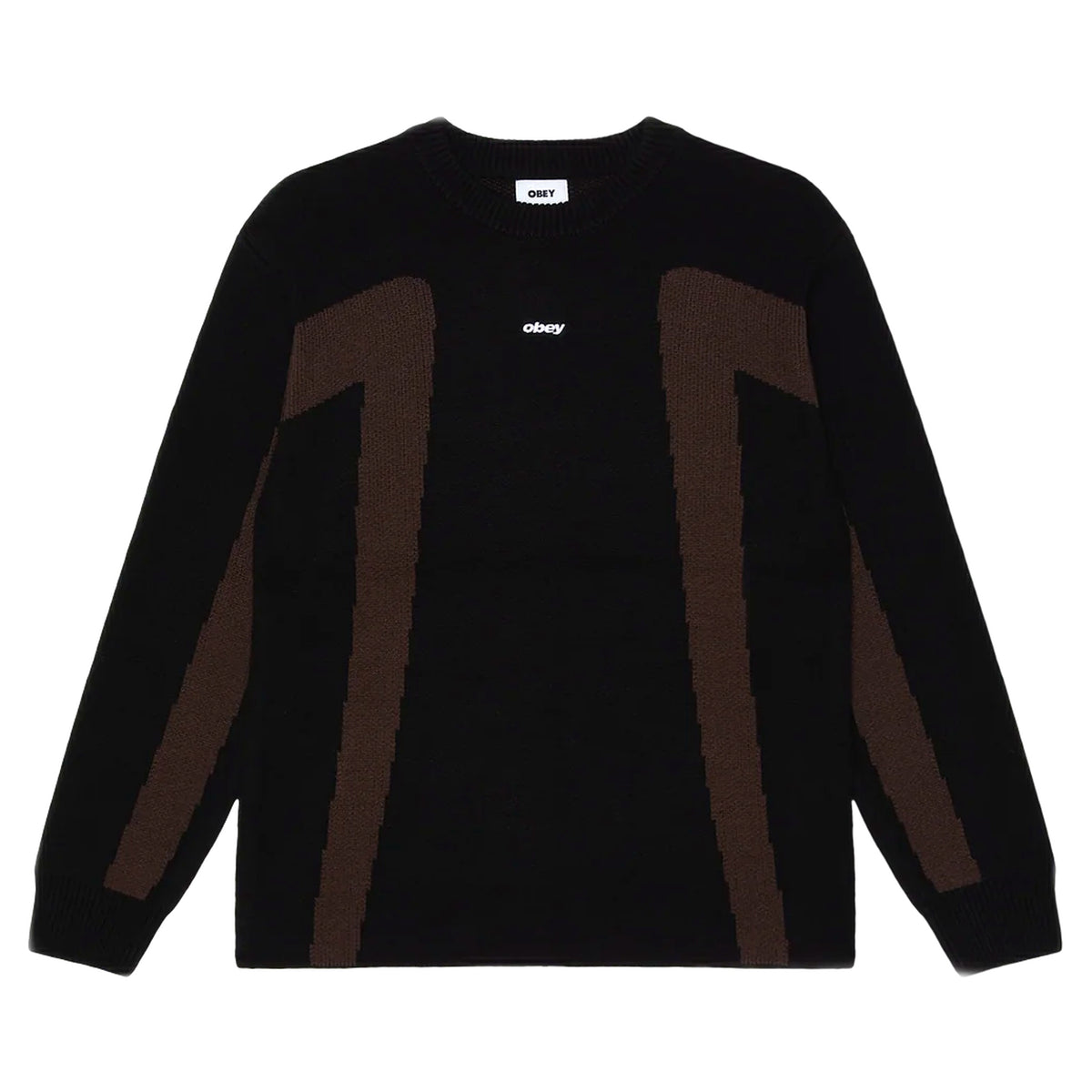 Maglione Obey Brann Sweater - Digital Black