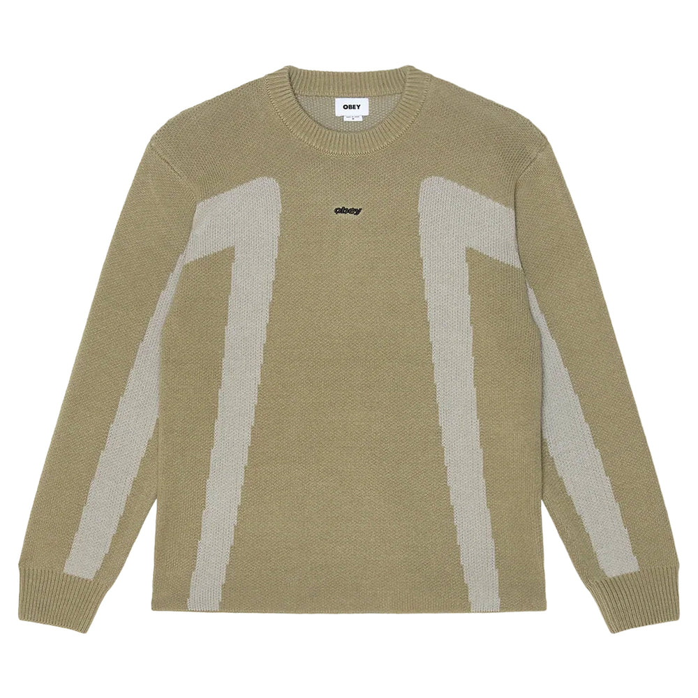 Maglione Obey Brann Sweater - Green Multi