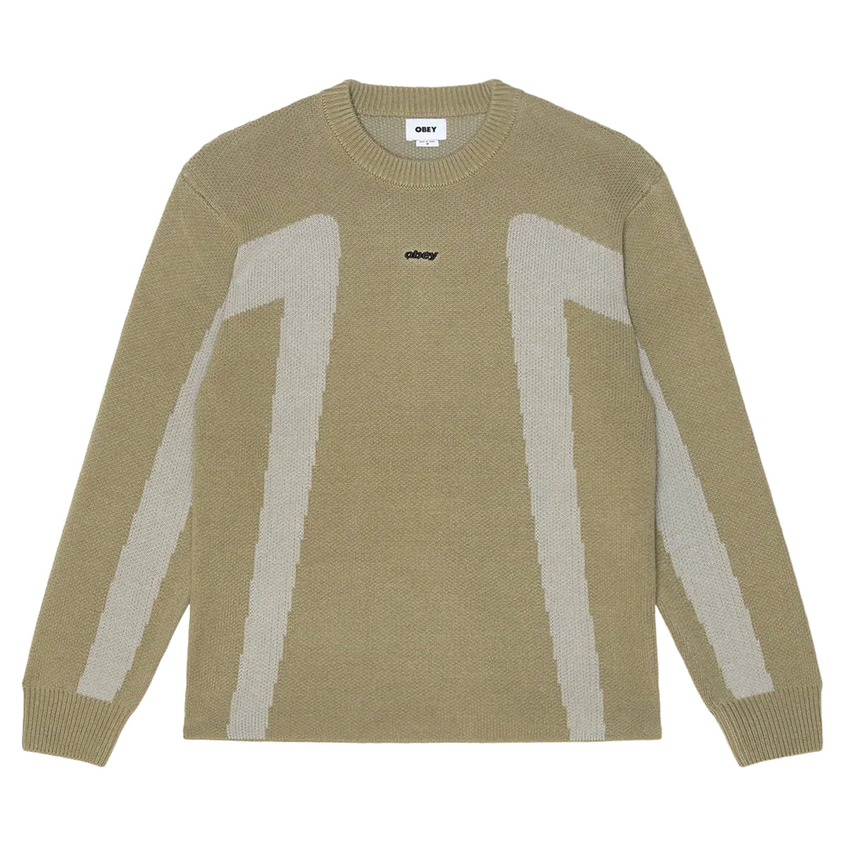 Maglione Obey Brann Sweater - Green Multi