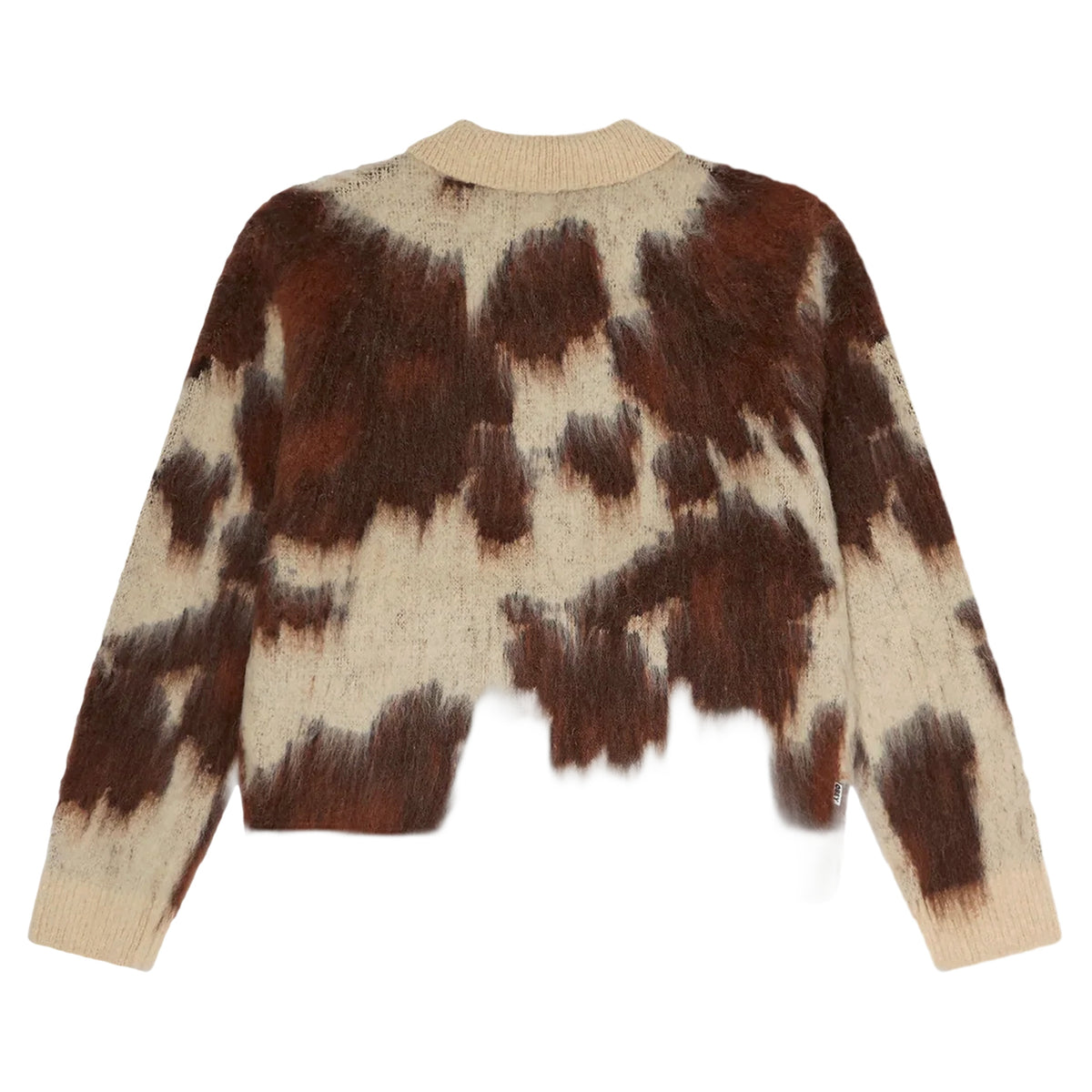 Cardigan Polo Obey Cow Pattern Zip - Cow Multi