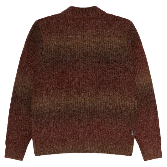Cardigan Obey Anton Gradient Cardigan - Brown Multi