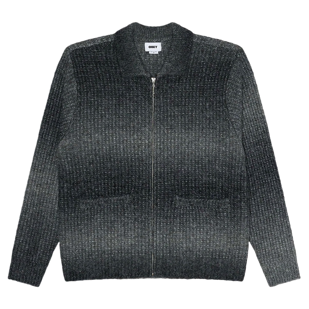 Cardigan Obey Anton Gradient Cardigan - Charcoal Multi