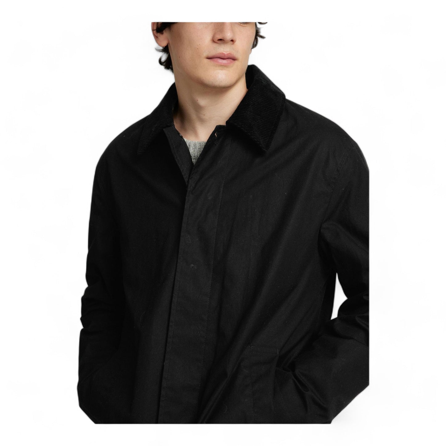 SELECTED HOMME SLHWALTER WAXED COTTON COAT Francis Concept