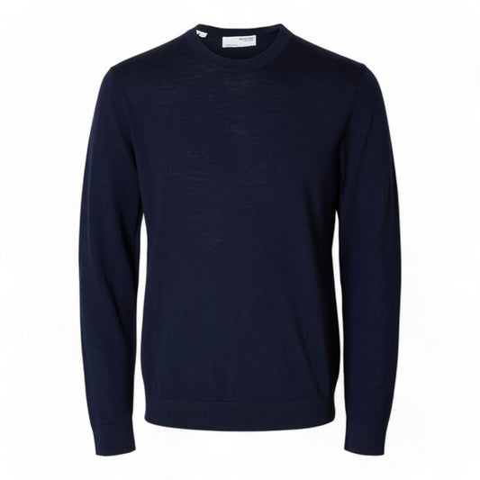 SELECTED HOMME SLHTRAY LS KNIT MERINO CREW NECK NOOS