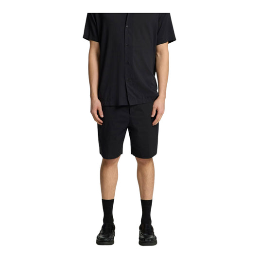 Selected Homme Regular Nico Press Shorts - Black