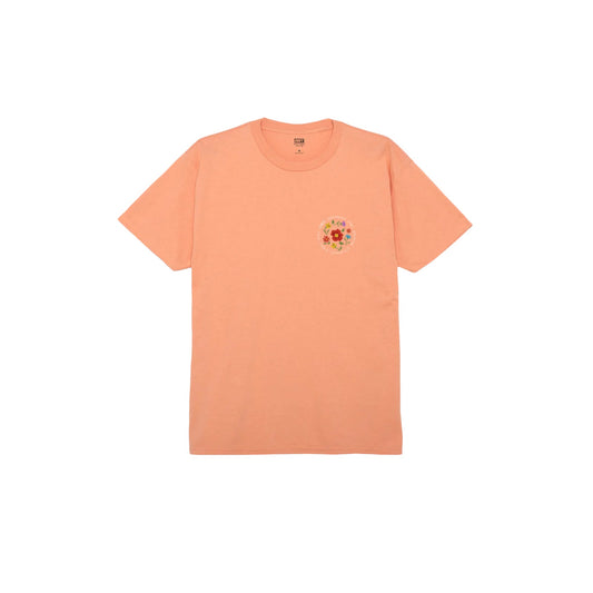 T-shirt Uomo Obey City Flowers Classic Tee - Rosa Francis Concept