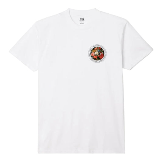 T-shirt Obey Bouquet Tee - White Francis Concept