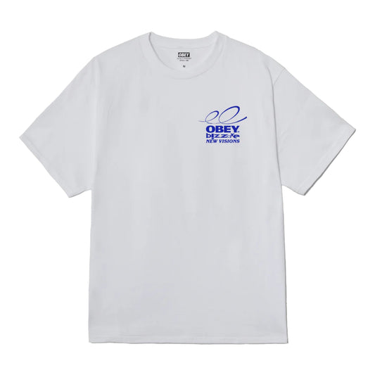 T-Shirt Obey Bizzare New Visions Tee - White