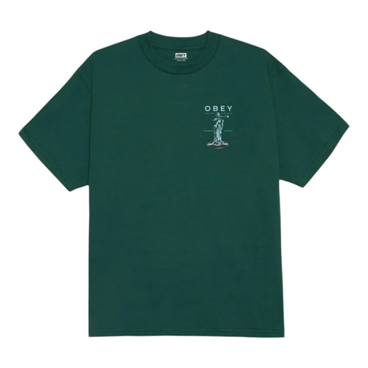 T- Shirt Obey Premium Sounds Tee - Rain Forest Francis Concept