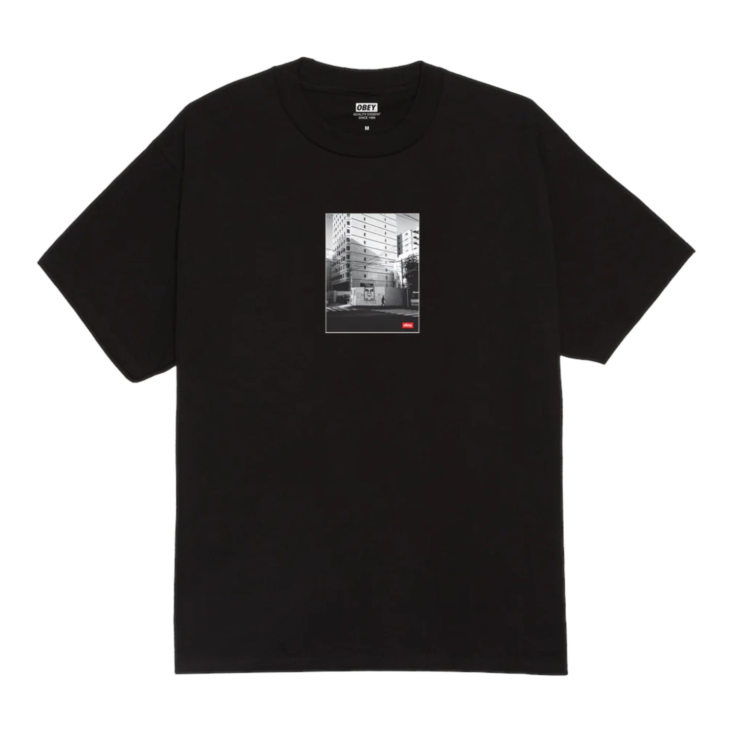 T-Shirt Obey Osaka Photo Tee - Black