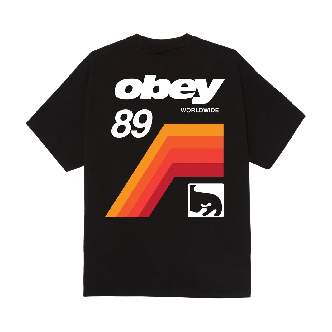 T-Shirt Obey Vhs Tee - Black