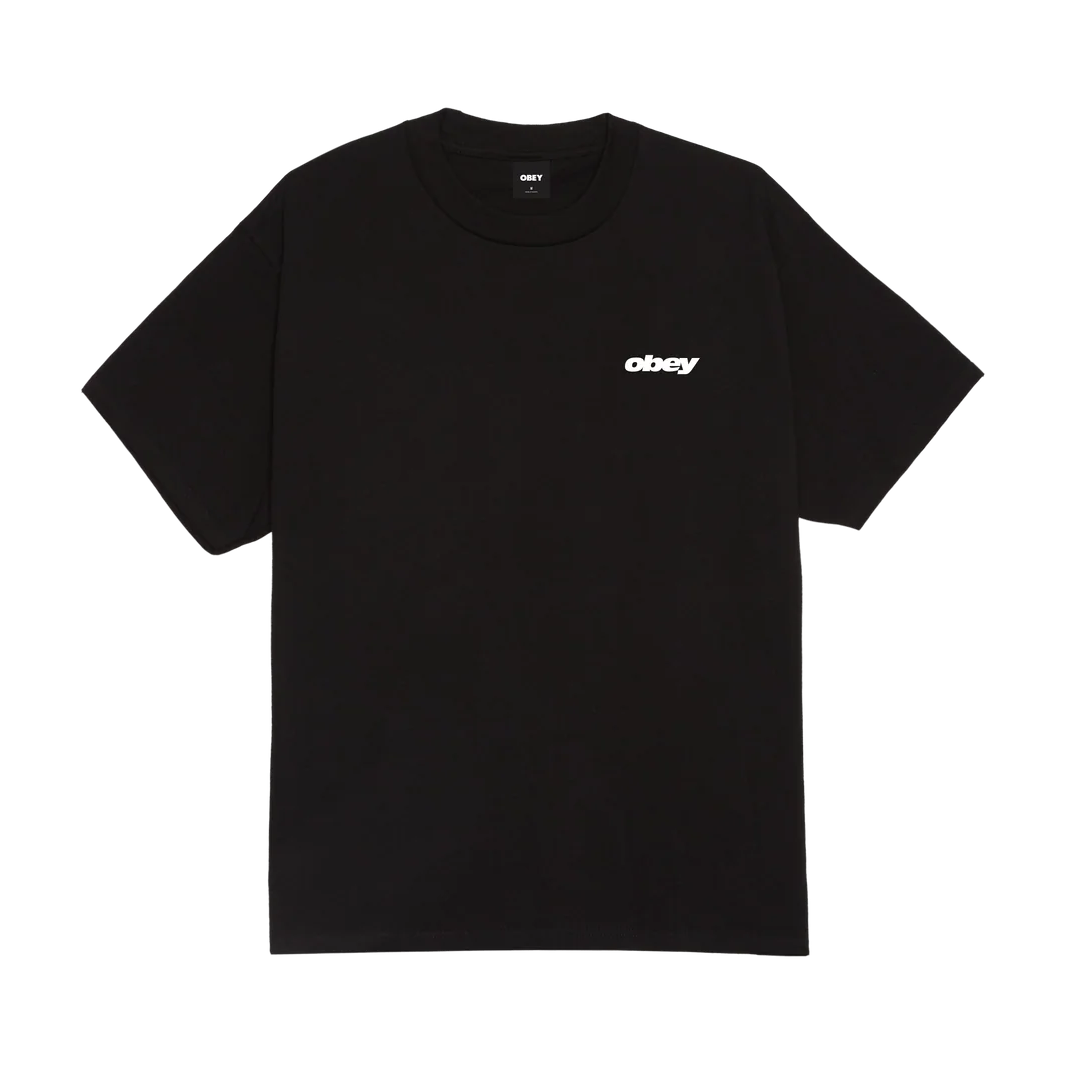 T-Shirt Obey Vhs Tee - Black