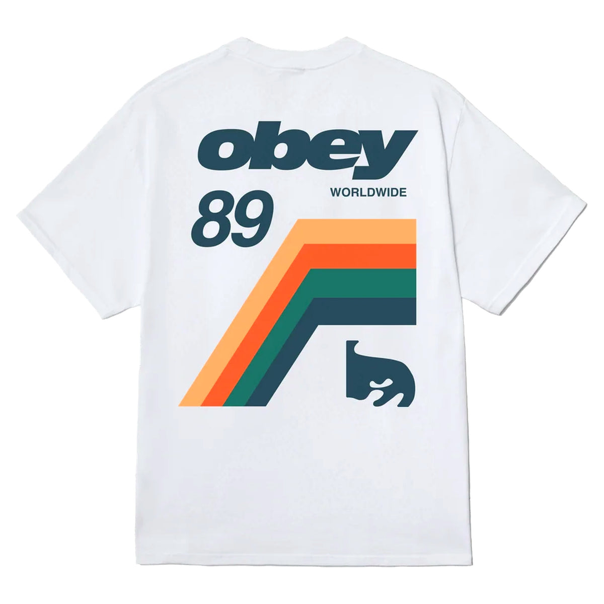 T-Shirt Obey Vhs Tee - White
