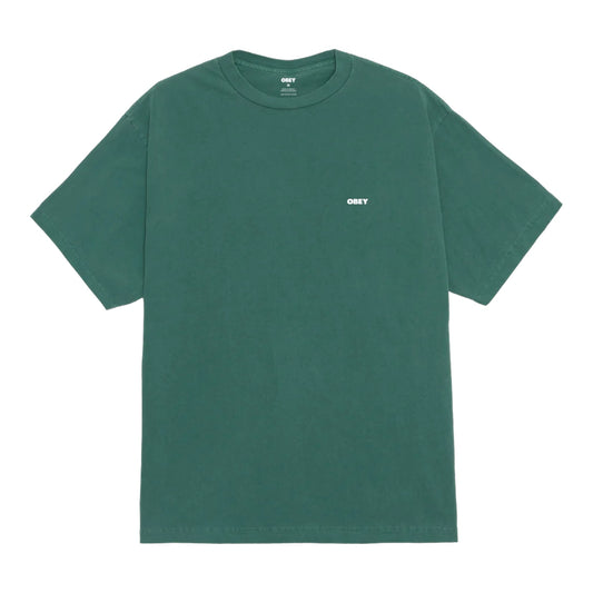 T-Shirt Obey Icon Face Tee - Pigment Rain Forest Francis Concept