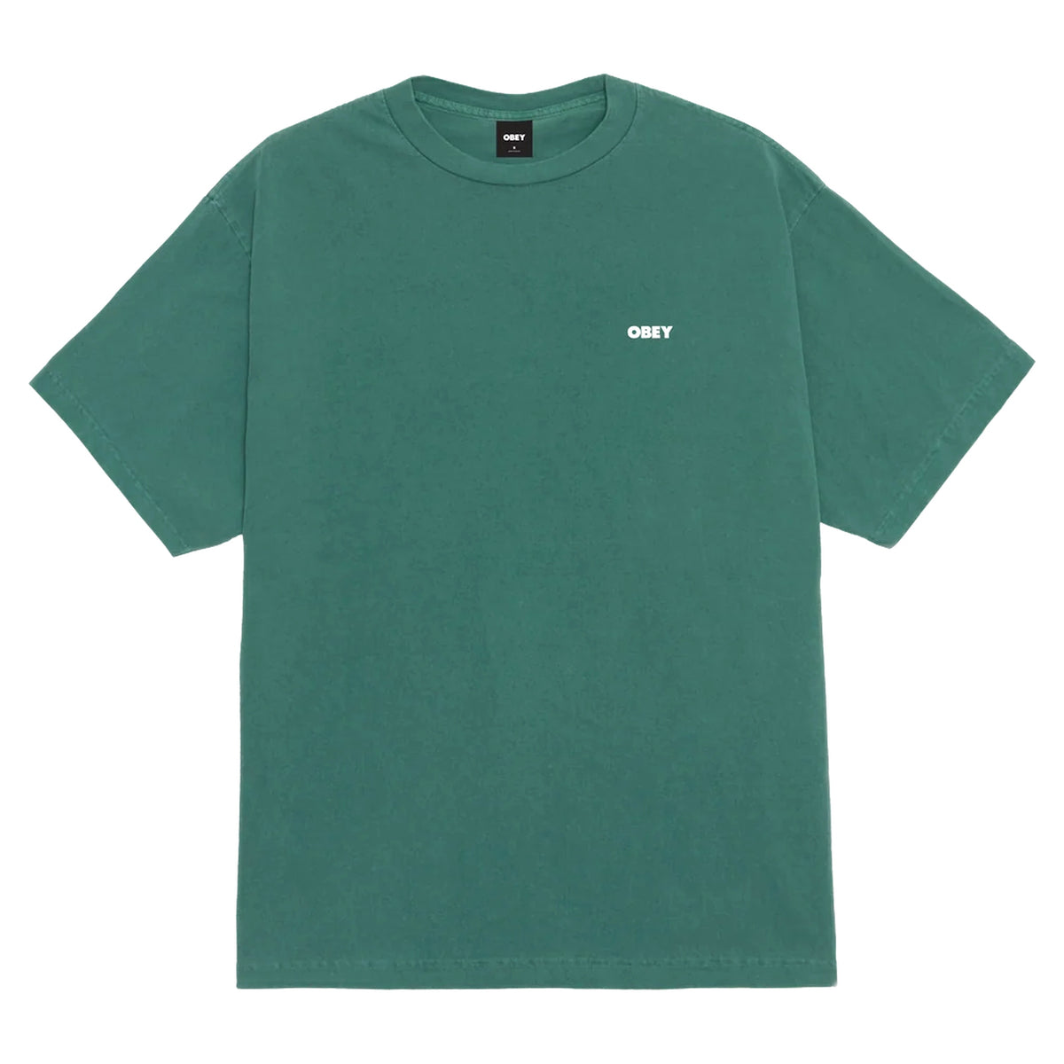 T-Shirt Obey Bold Icon Face Tee - Pigment Shade Spruce