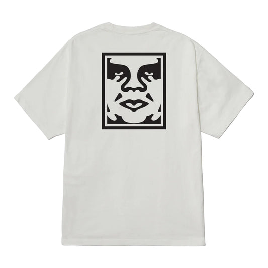 T-Shirt Obey Icon Face Tee - Pigment Vintage White