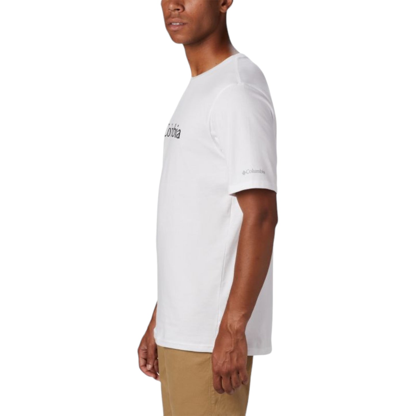 Columbia Basic Logo Short Sleeve - White Francis Concept