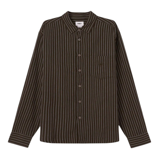 Camicia Obey Winsor Woven - Rosin Multi Francis Concept