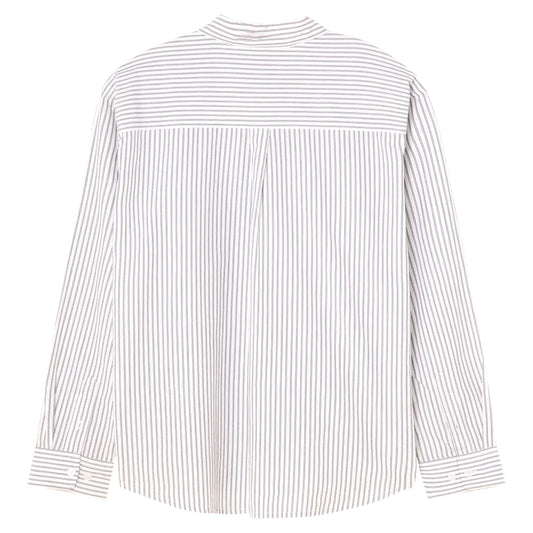 Camicia Obey William Woven LS - White Multi