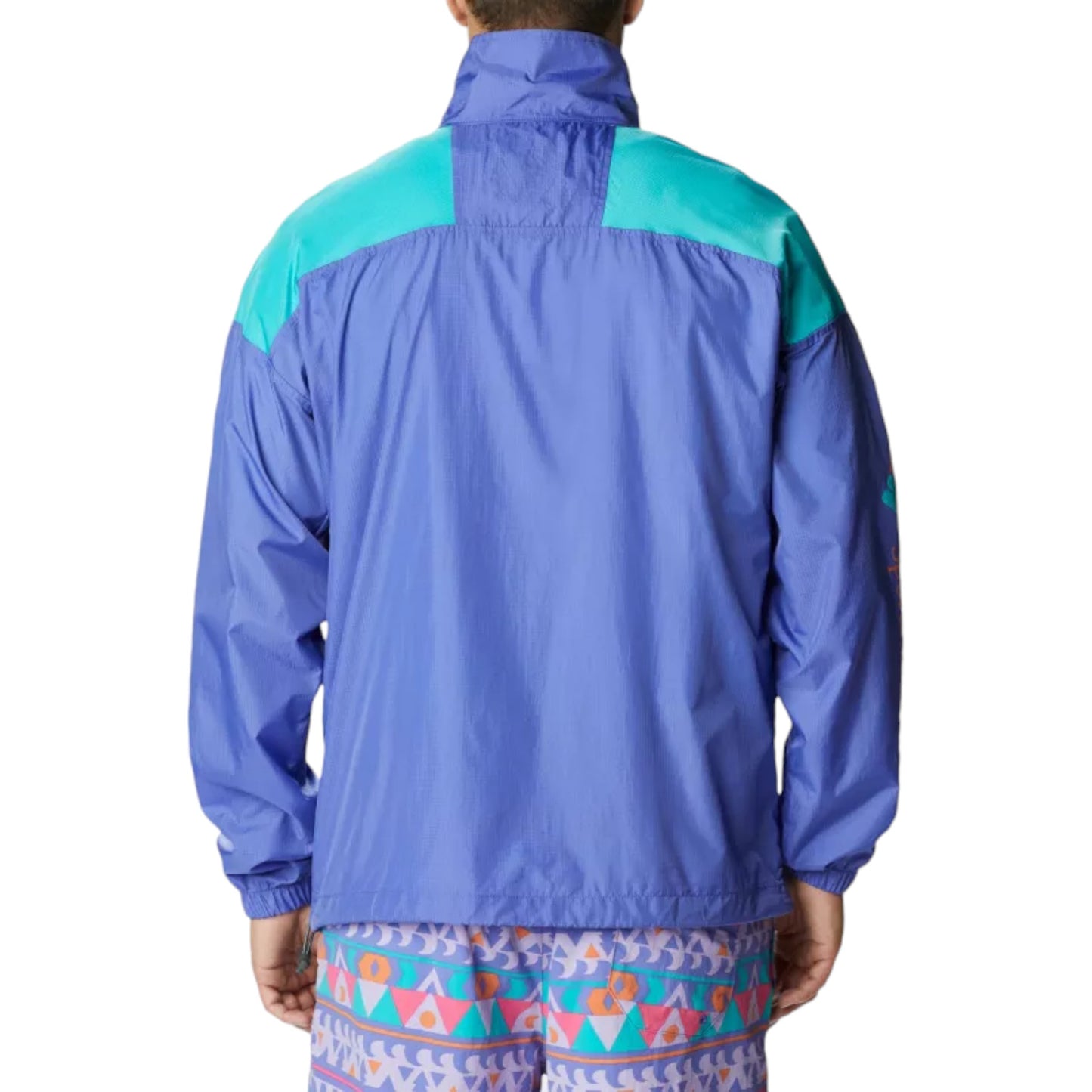 Columbia Riptide Anorak - Purple Lotus, Bright Aqua, Desert Orange Francis Concept