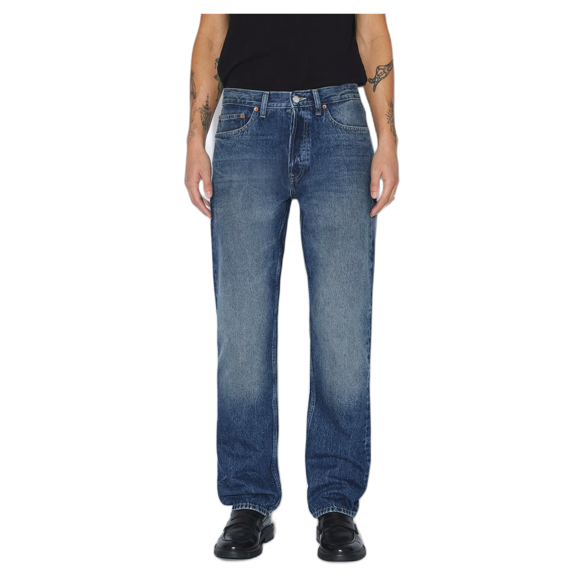 Jeans Dr.Denim Dash Straight - Drif Dark Used