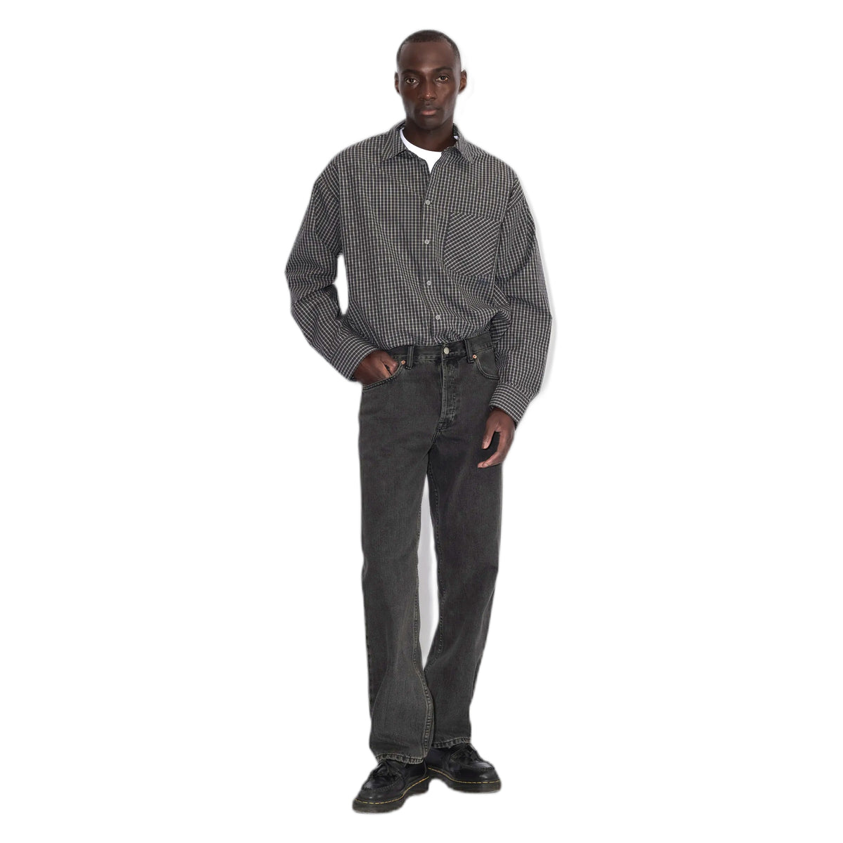 Jeans Dr.Denim Dash Straight - Aged Black