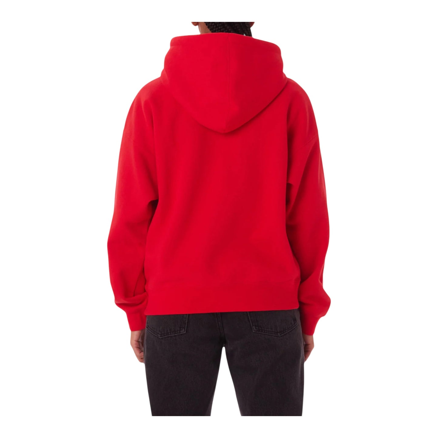 Felpa Obey Gallery Hood Fleece - Red Francis Concept