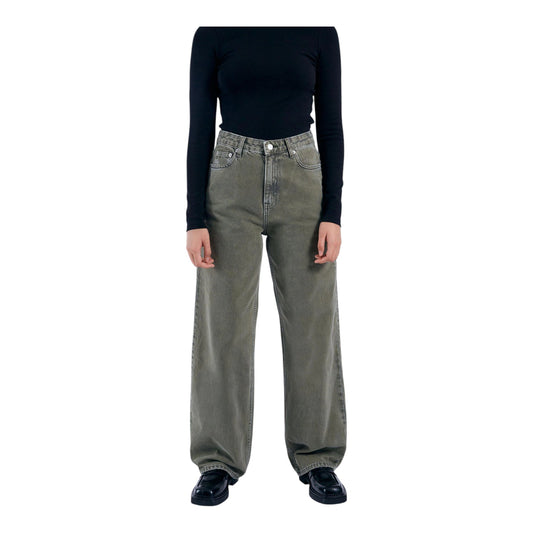 Jeans Dr Denim Donna - Washed Olive Francis Concept