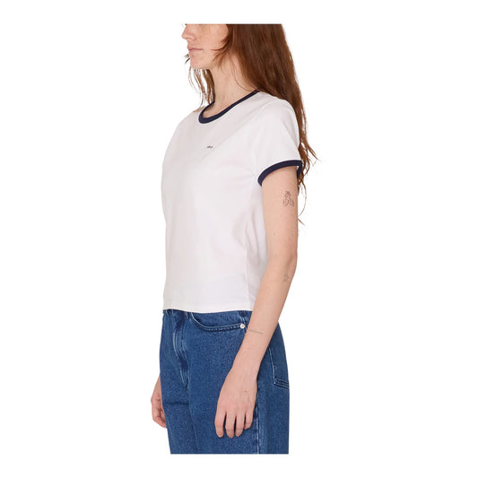 T- Shirt Obey Tyler Ringer SS - White Francis Concept