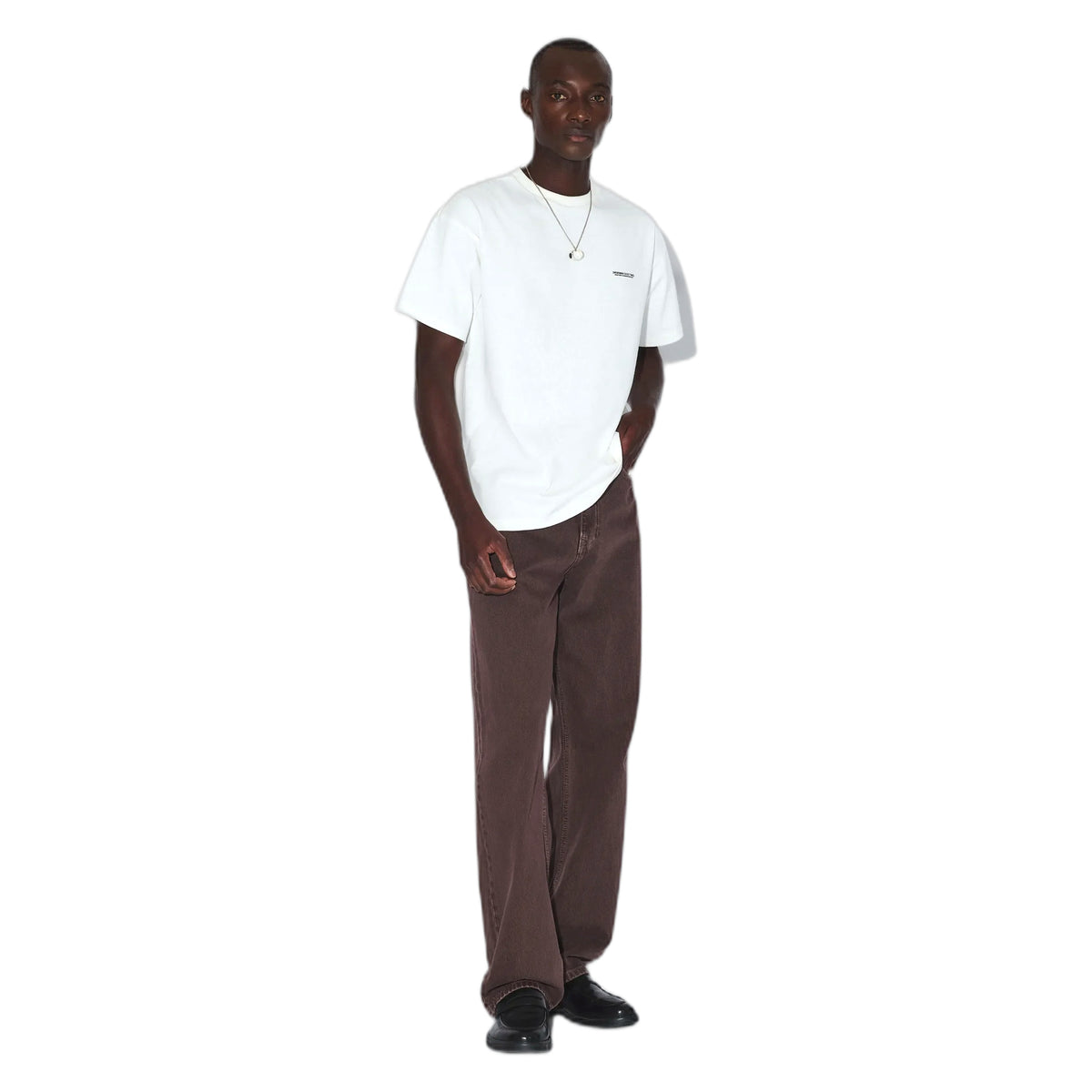 T-Shirt Dr.Denim Trooper Tee - Off White Bloom