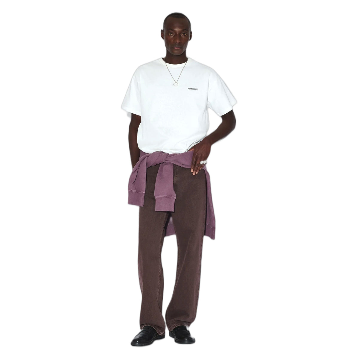 T-Shirt Dr.Denim Trooper Tee - Off White Bloom