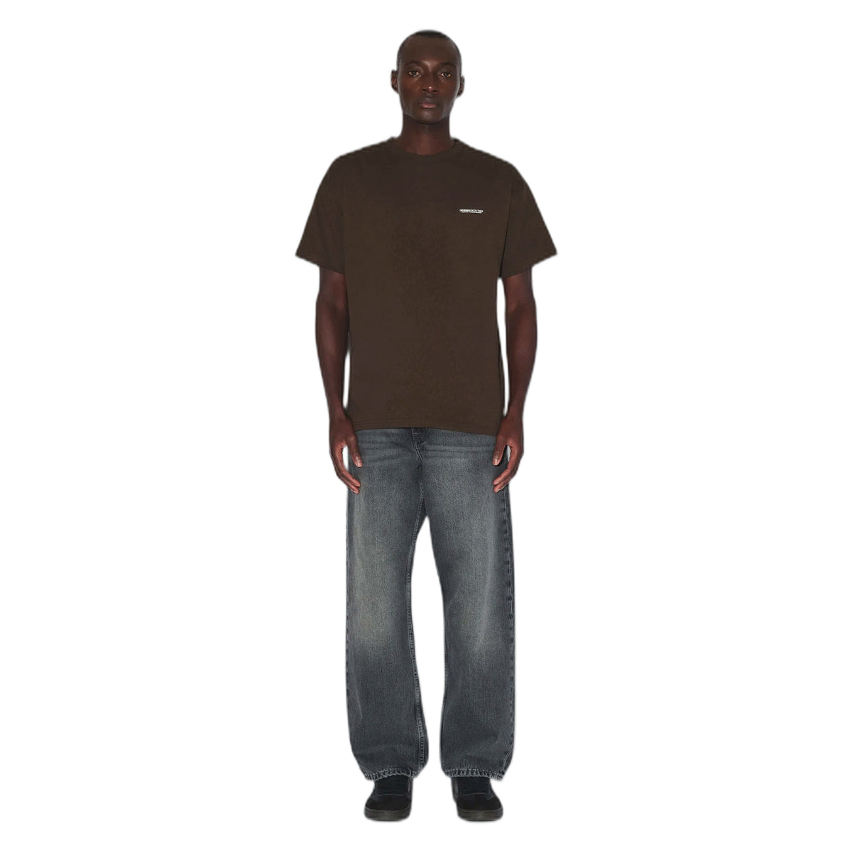 T-Shirt Dr.Denim Trooper Tee - Brown Bloom