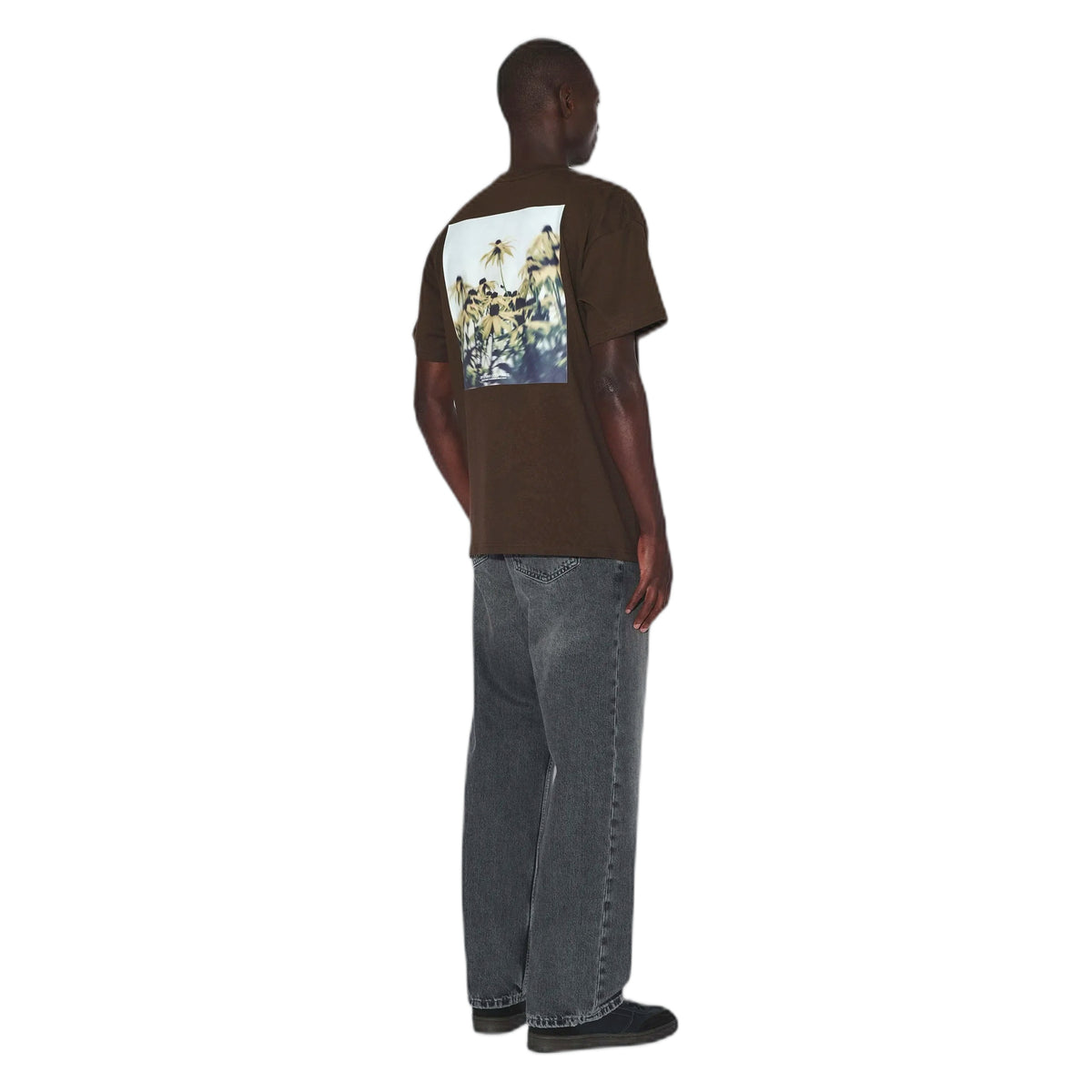 T-Shirt Dr.Denim Trooper Tee - Brown Bloom