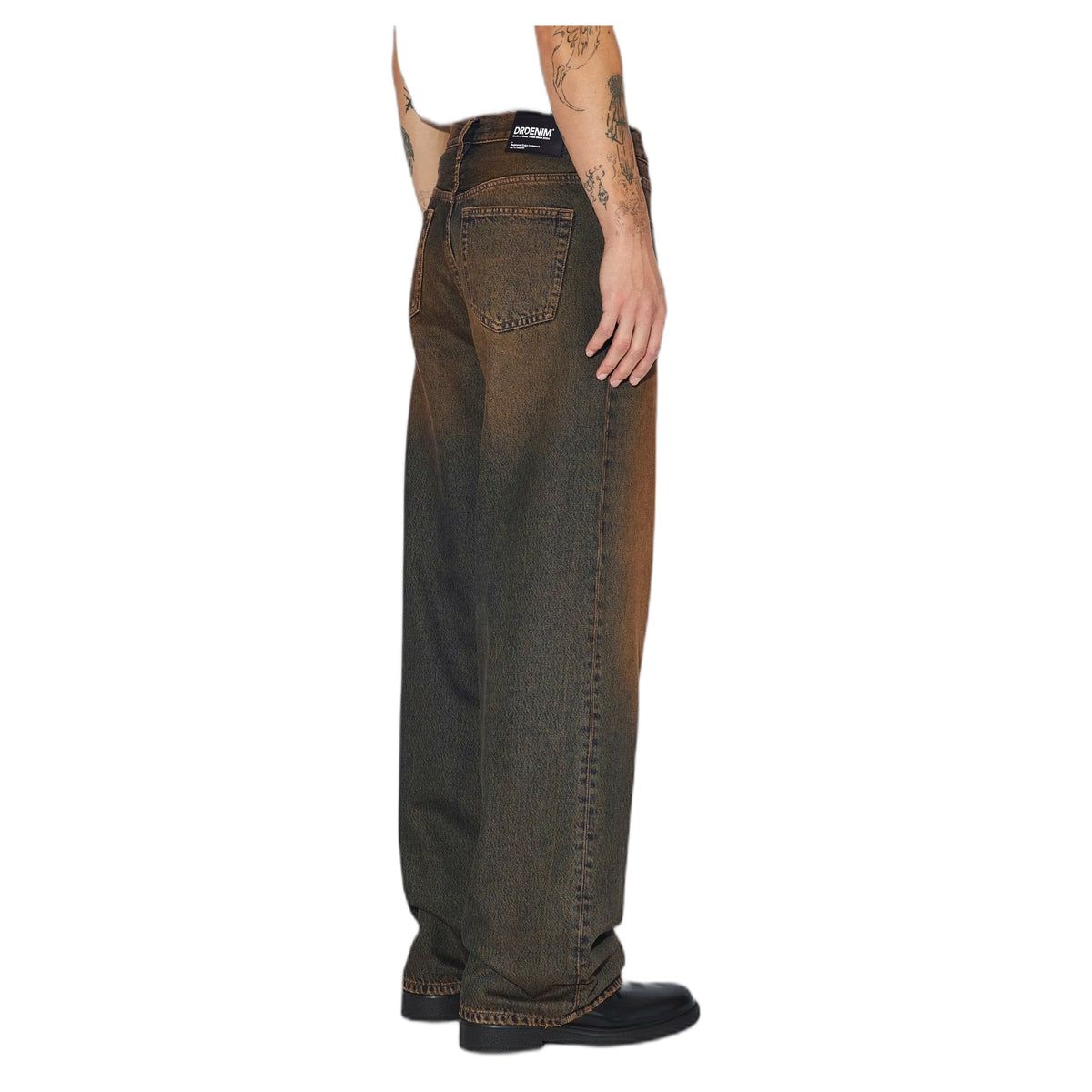 Jeans Dr Denim Cormac Baggy - Stream Dark Golden