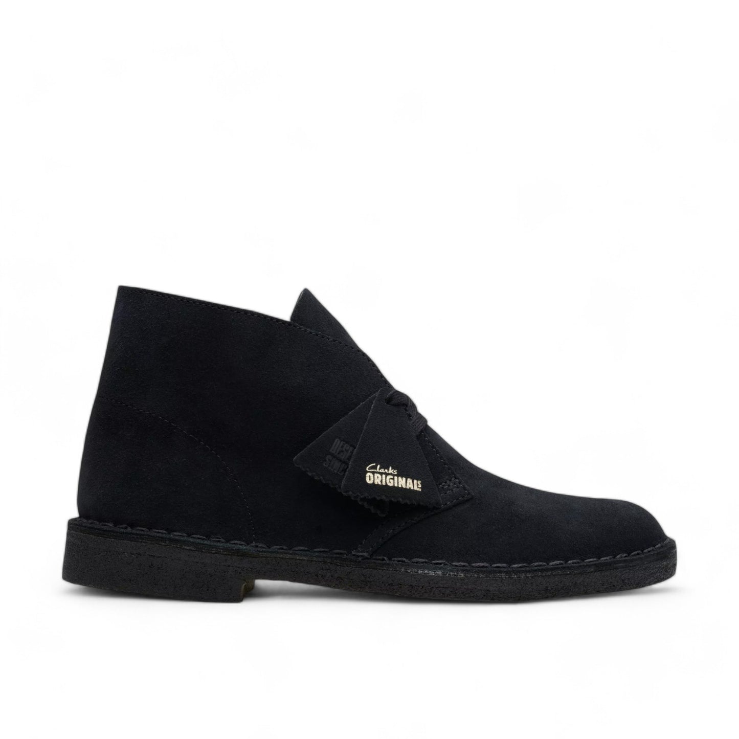 Scarpe Clarks Desert Boot In Suede - Black