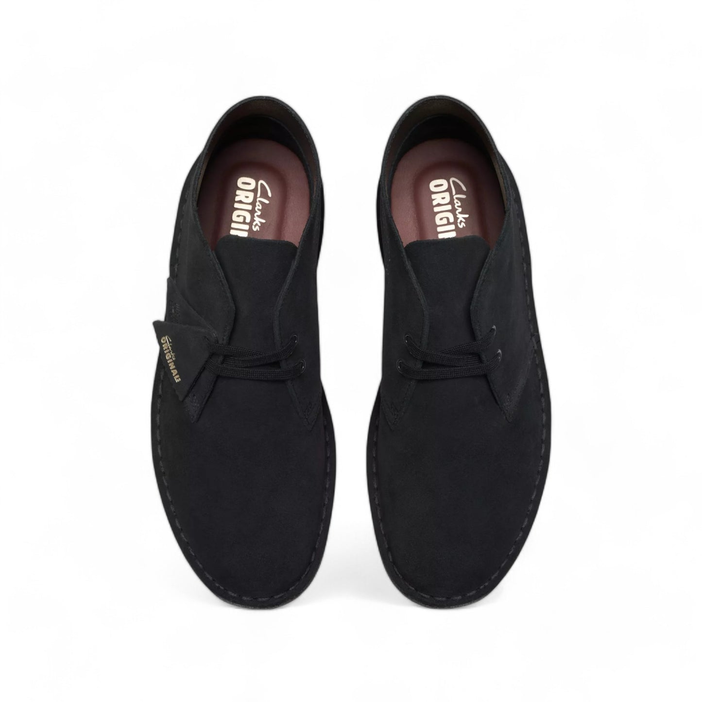 Scarpe Clarks Desert Boot In Suede - Black