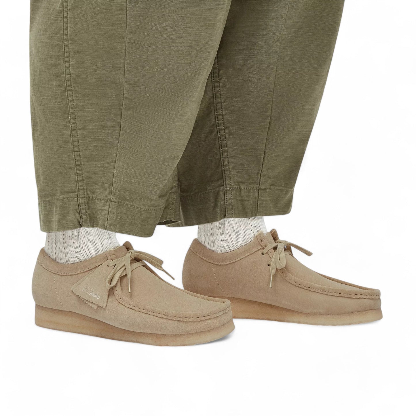 Scarpe Clarks Wallabee in Suede - Maple Suede Francis Concept