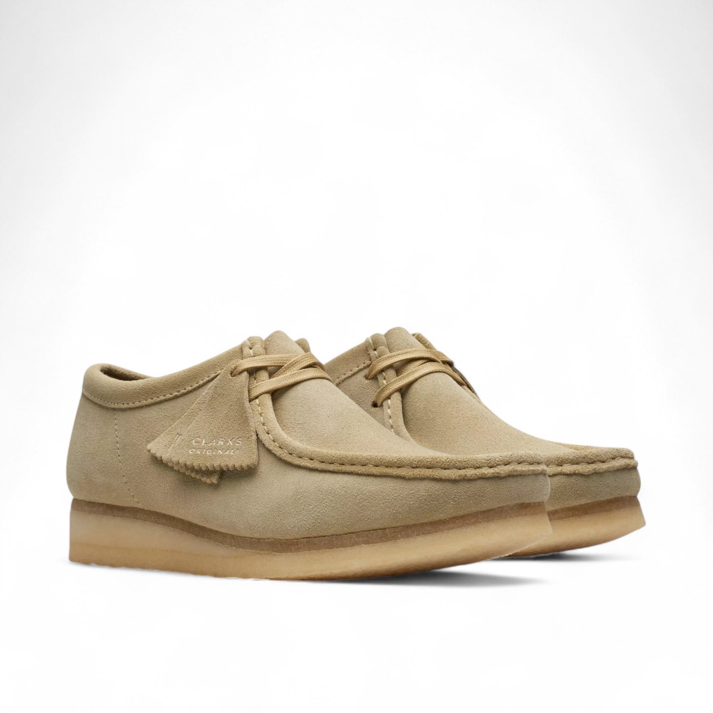 Scarpe Clarks Wallabee in Suede - Maple Suede Francis Concept