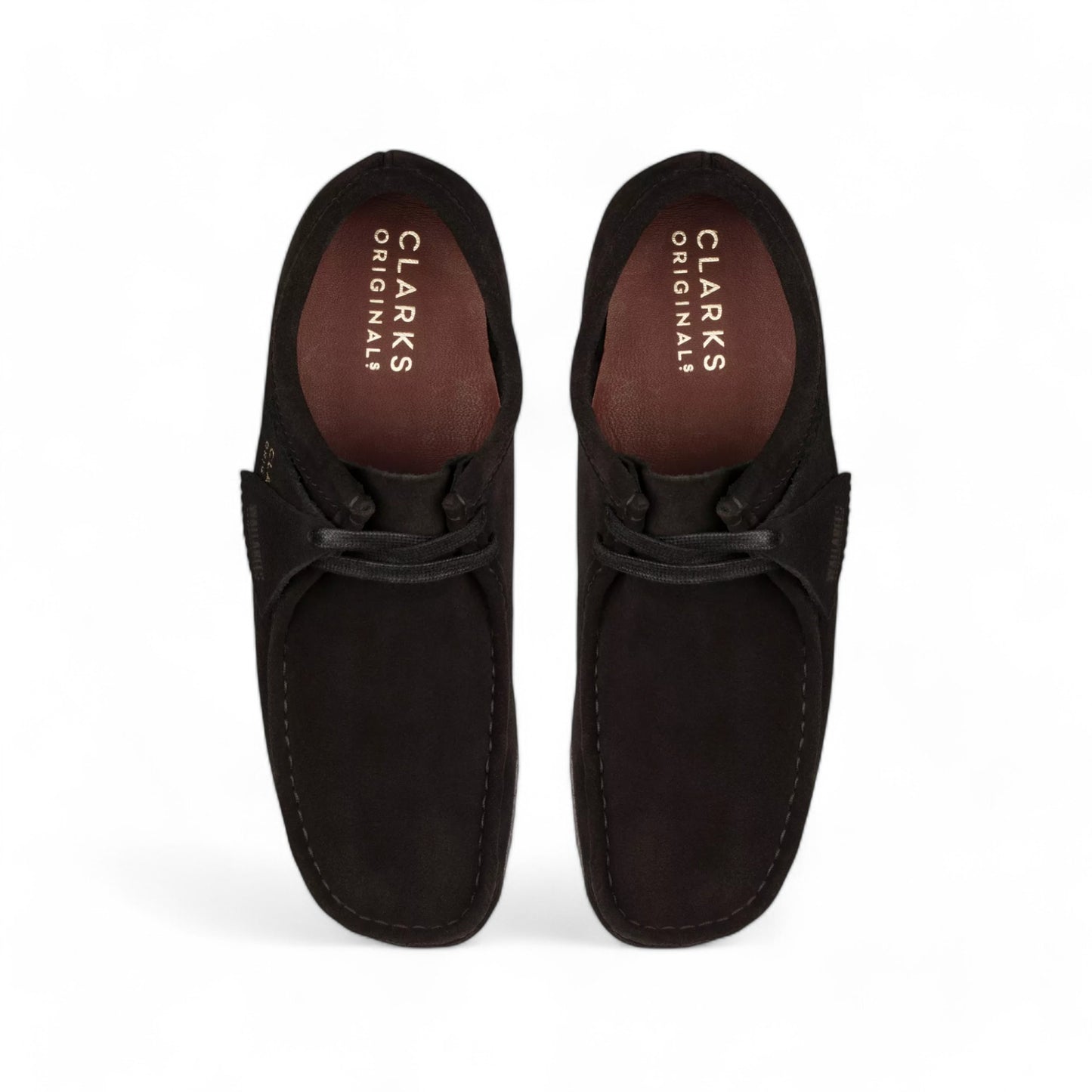 Scarpe Clarks Wallabee in Suede-Black Francis Concept