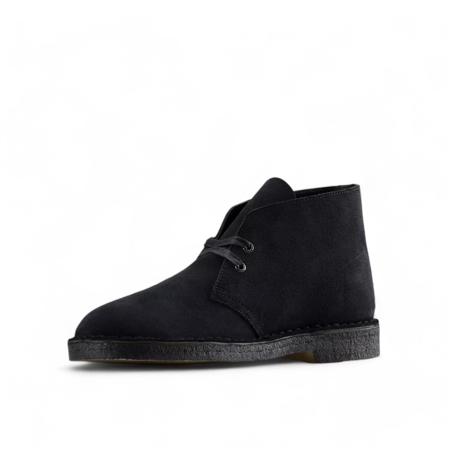 Scarpe Clarks Desert Boot in Suede - Blue Navy